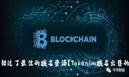 你是否在错过了最佳的域名资源？Tokenim域名出售的真正秘密