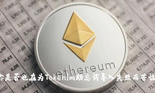 你是否也在为Tokenim助忘词导入失败而苦恼？