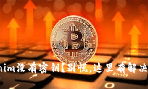 Tokenim没有密钥？别慌，这里有解决方法！