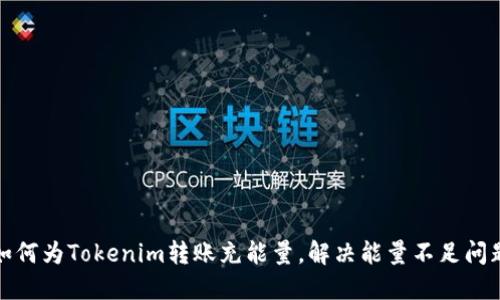 如何为Tokenim转账充能量，解决能量不足问题