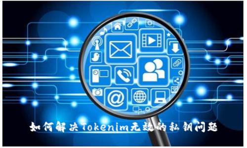 如何解决Tokenim无效的私钥问题