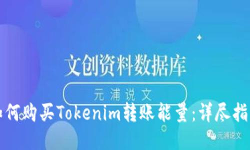 如何购买Tokenim转账能量：详尽指南