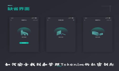 如何安全找到和管理Tokenim的私密钥匙