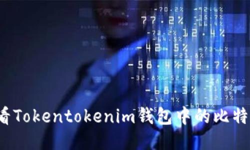 如何查看Tokentokenim钱包中的比特币余额？